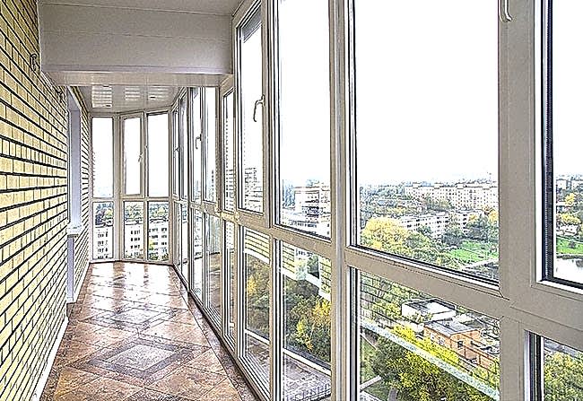 Панорамное остекление лоджии